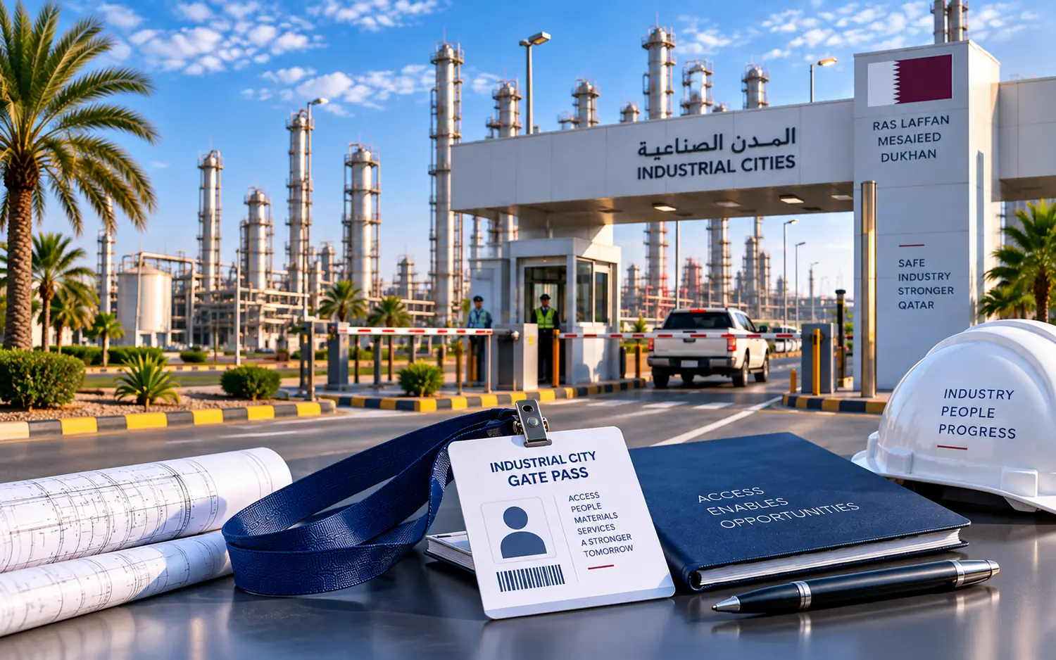 Industrial City Gate Pass Services in Qatar - Ras Laffan, Mesaieed and Dukhan